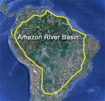 Amazon River Drainage Basin