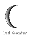 Last Quarter moon